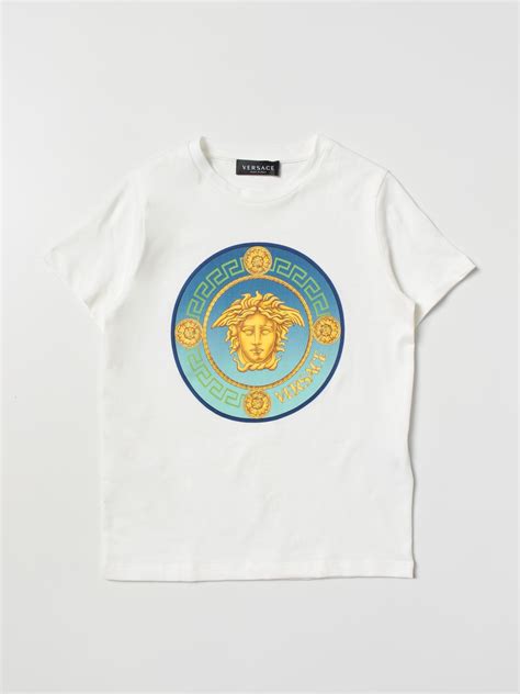 young versace girl t shirt white|Baby Girl Designer Shirts & T.